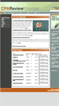 Mobile Screenshot of cpareviewmaterials.com